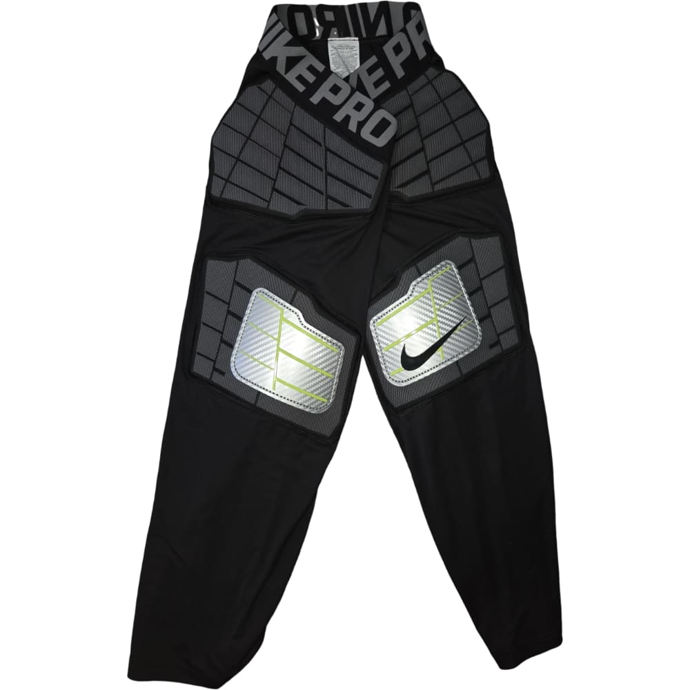 Playmaker Base: American Football Schutz Nike Pro Combat Hyperstrong Padded Compression Pants 5-Pocket Hose Schwarz Produktbild 1